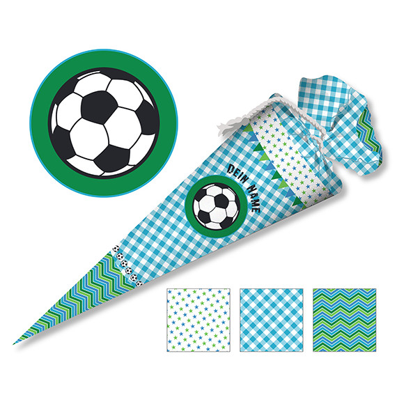 DIY-Nähset Schultüte - Fußball - zum selber Nähen