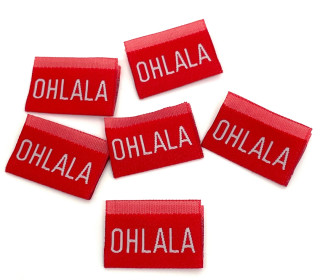 1 Label - OHLALA - Rot