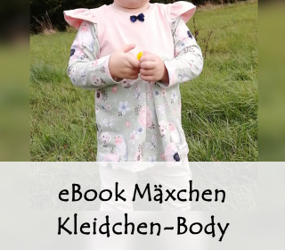 eBook Kleidchen-Body Mäxchen Gr. 44-110 A4 & Großformat