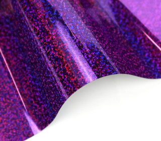 A4 Holographie Flex - Bügelfolie - Violett