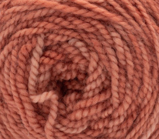 Merino Twist Yarn solids handgefärbt - Terracotta