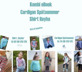 Kombi eBook Cardigan + Shirt Ilayha