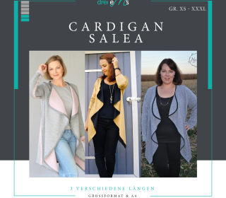 Ebook Cardigan SALEA XS-XXXL