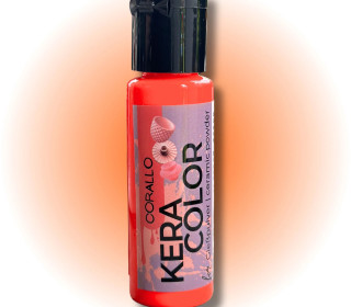 25ml Kera Color - Farbflasche - Wasserbasiert - Colorberry - Corallo