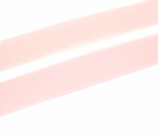 1 Meter Klettband - Klettverschluss - Zum Nähen - Hook & Loop - 25mm - Pastellrosa
