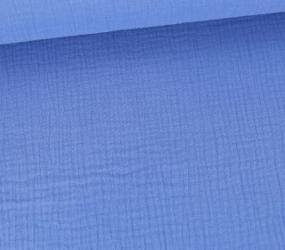Musselin - Muslin - Uni - Schnuffeltuch - Windeltuch - 150g - Jeansblau