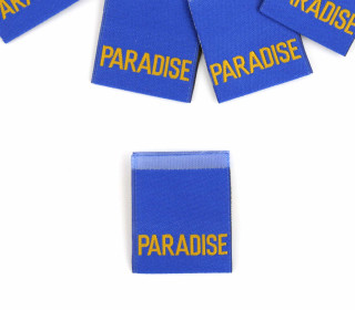 1 Label - PARADISE - Blau