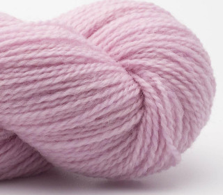 British Blue Wool Fingering - Pale Pink