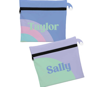 DIY-Nähset - 2 Wetbags - Softshell - Why Not Colorful? - Flieder/Pastellmint