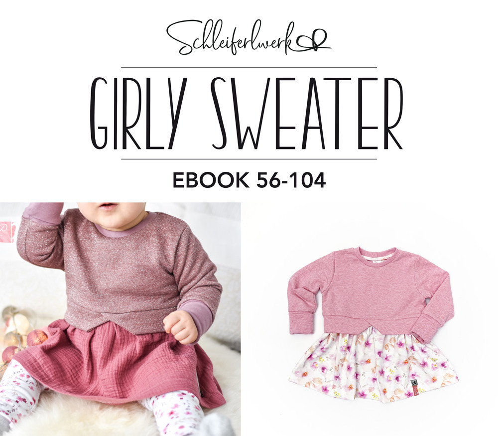 eBook Girly Sweater - Größe 56-104