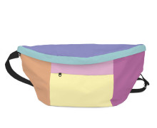 DIY-Nähset - BIG HipBag - Bauchtasche - Colorblocking - Pastell - Outdoorstoff - abby and amy