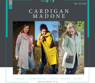 Ebook Cardigan MADONE  XS-XXL