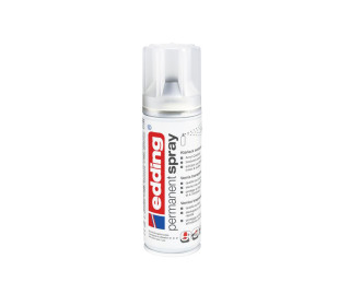 1 Permanentspray - Premium Acryllack - edding 5200 - Klarlack Seidenmatt (col. 995)