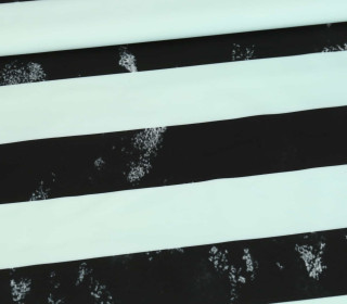Softshell - Fleece - BLACK stripes - Mint - Anlukaa - abby and amy