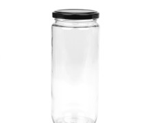 1 Einmachglas - Glas Zum Kerzenfärben - für Wachs - DipDye - Transparent