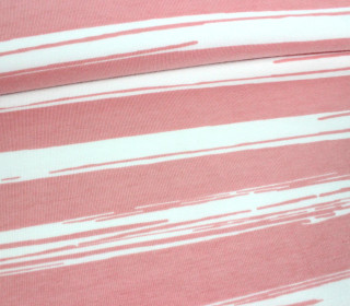 Jersey - Painted Stripes - Altrosa - Nancy Kers