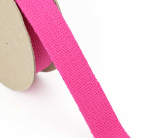 1 Meter Gurtband  - 30mm - Baumwolle - Pink