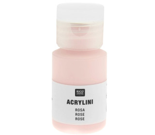 Acrylfarbe - Acrylini - 22ml - Matt - Geruchsarm - Rico Design - Rosa