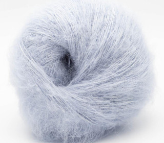 Baby Silk Fluffy Solid - Babyblau