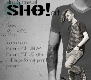menSHO!ert slim & casual - a basic shirt pattern