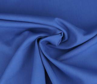 Viskose - Blusenstoff  - Uni - Jeansblau