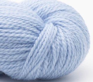 British Blue Wool Fingering - Pale Blue
