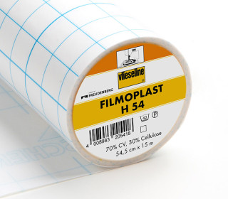 1 Meter Vlieseline - Filmoplast - H 54 - Selbstklebend - Freudenberg - Weiß