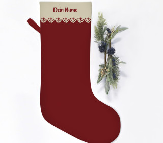 DIY-Nähset - Nikolaussocke - Softshell - Santas Cozy Socks