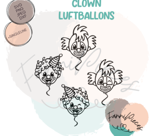 Clown Luftballons