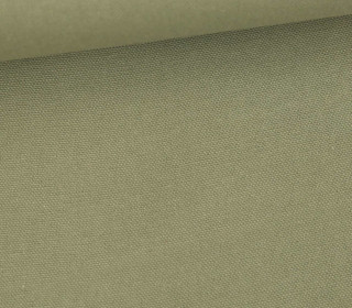 Canvas - feste Baumwolle - 252g - Uni - Graugrün