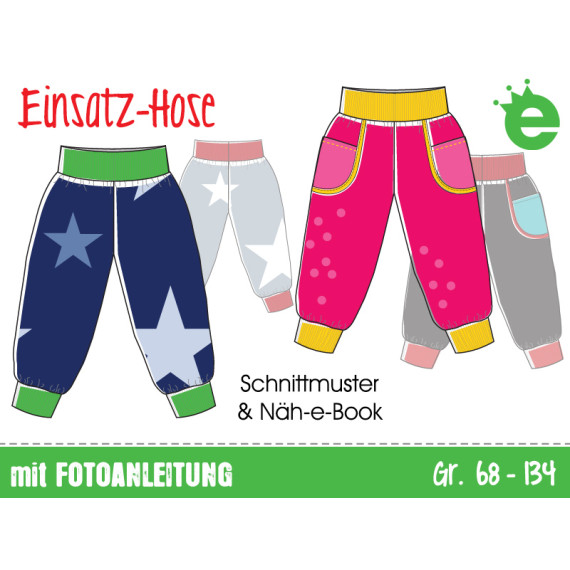 Ebook - Einsatzhose Gr. 68 - 134