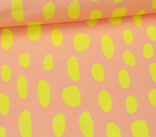 Jersey - Spring Dots - Punkte - Rosa