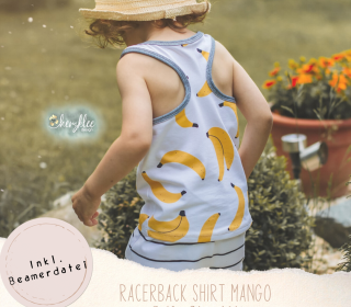 Racerback Shirt Mango / Nähanleitung