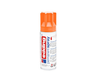 1 Permanentspray - Premium Acryllack - edding 5200 - Neonorange Matt (col. 966)