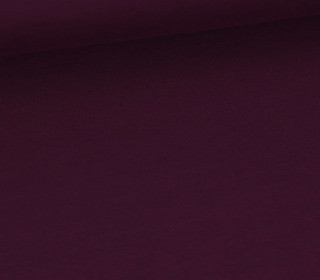 Sommersweat Standard - French Terry - Uni - Bordeauxviolett - #257
