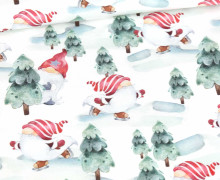 Sommersweat - Christmas Gnome - Rot - Weihnachten - Weiß - Bio Qualität - abby and me