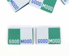 1 Label - GOOD MOOD - Weiß/Grün