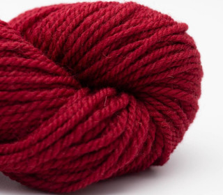 Big Vintage Wool GOTS - Deep Red