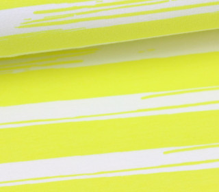 Jersey - Painted Stripes - Gelb - Nancy Kers