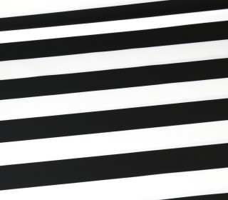 Outdoorstoff - Just Stripes! - Streifen - Schwarz/Weiß - abby and amy