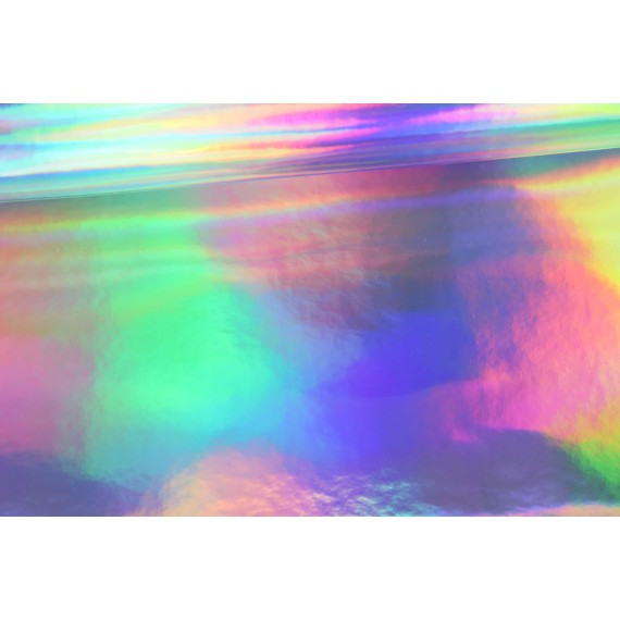 0,5m Kunstleder Hologrammfolie - Hologramm - 1 Stück - Glänzend