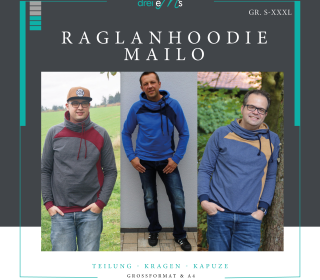 Ebook Raglan Hoodie MAILO S-XXXL