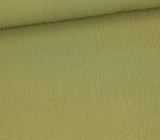 Viskose Krepp - Leicht Elastisch - Uni - Schilfgrün
