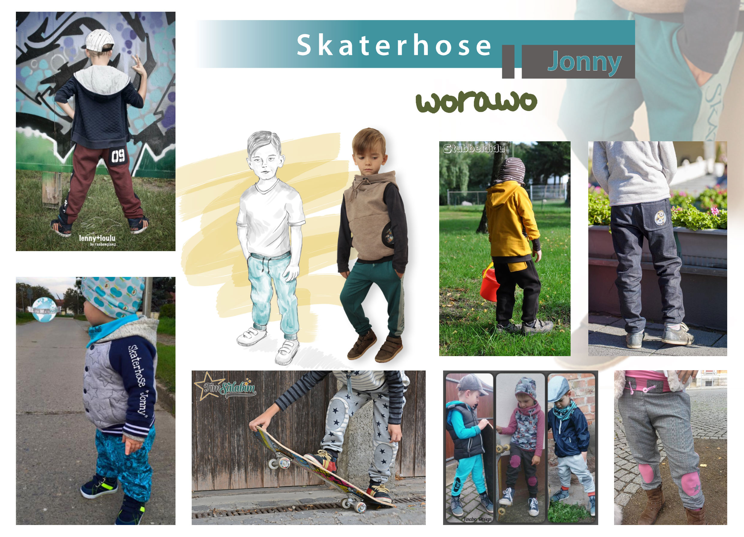 Ebook - Skaterhose - Jonny
