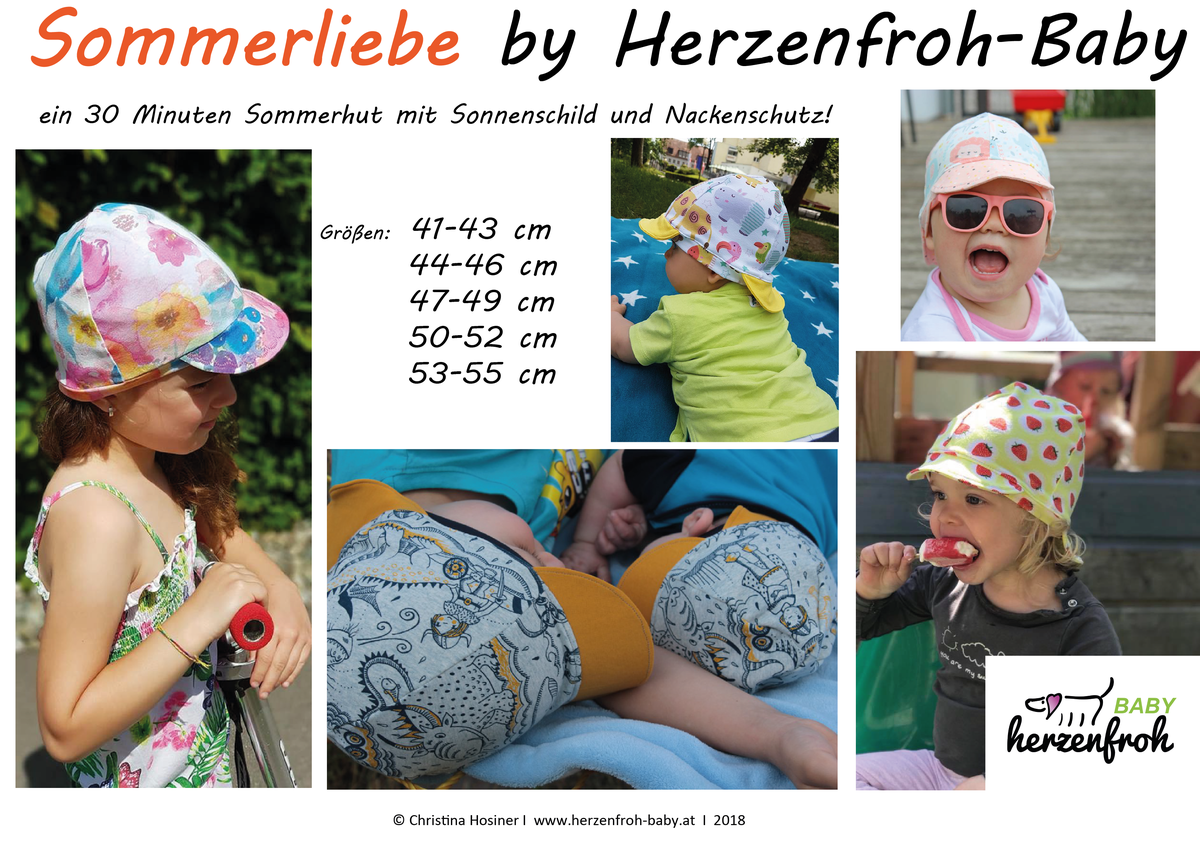 Sonnenhut "Sommerliebe" by Herzenfroh-Baby eBook