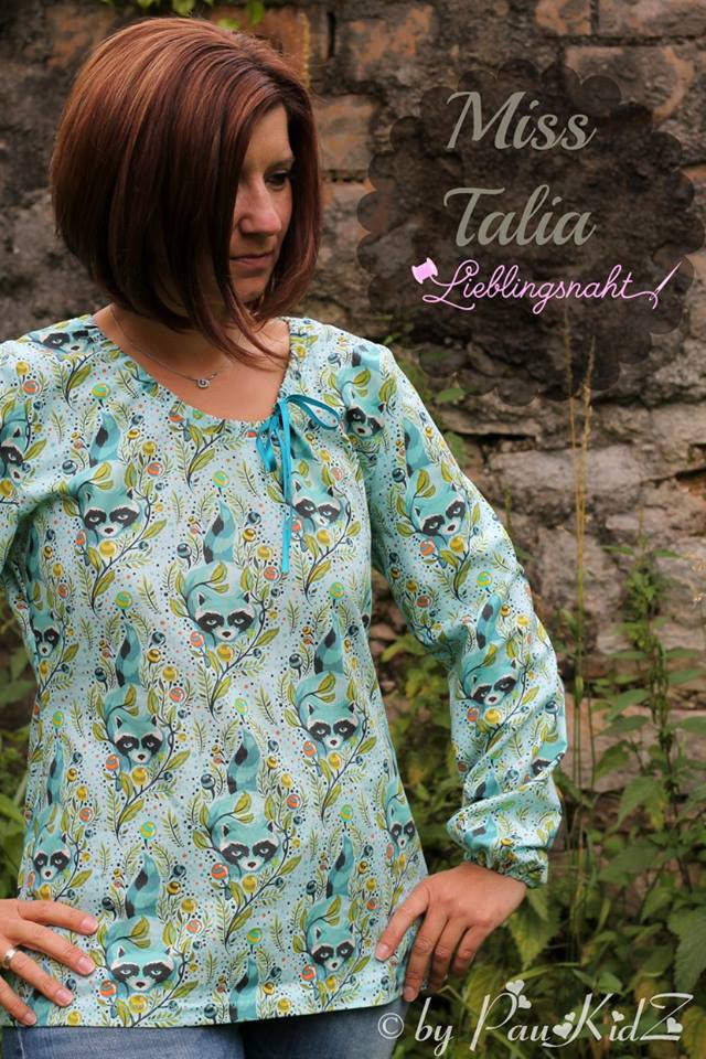 eBook MISS TALIA Bluse Tunika Kleid Gr. 32 - 50 MiToSa-Kreativ  Schnittmuster Nähanleitung