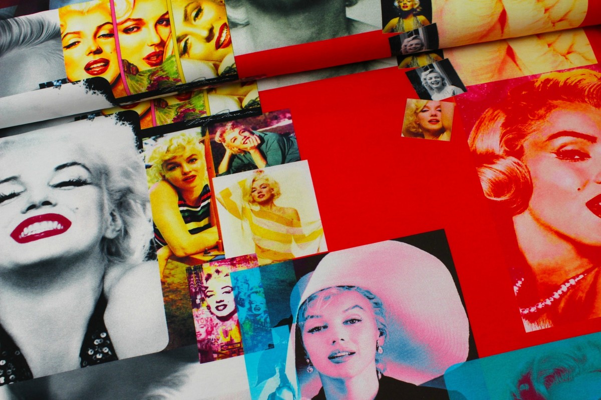 Jersey - Marilyn Monroe - Collage - Pop Art